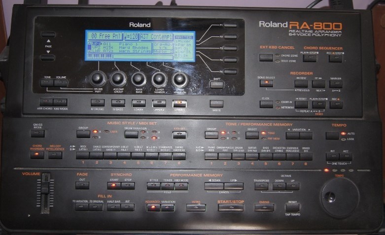 Roland G800 Styles Download